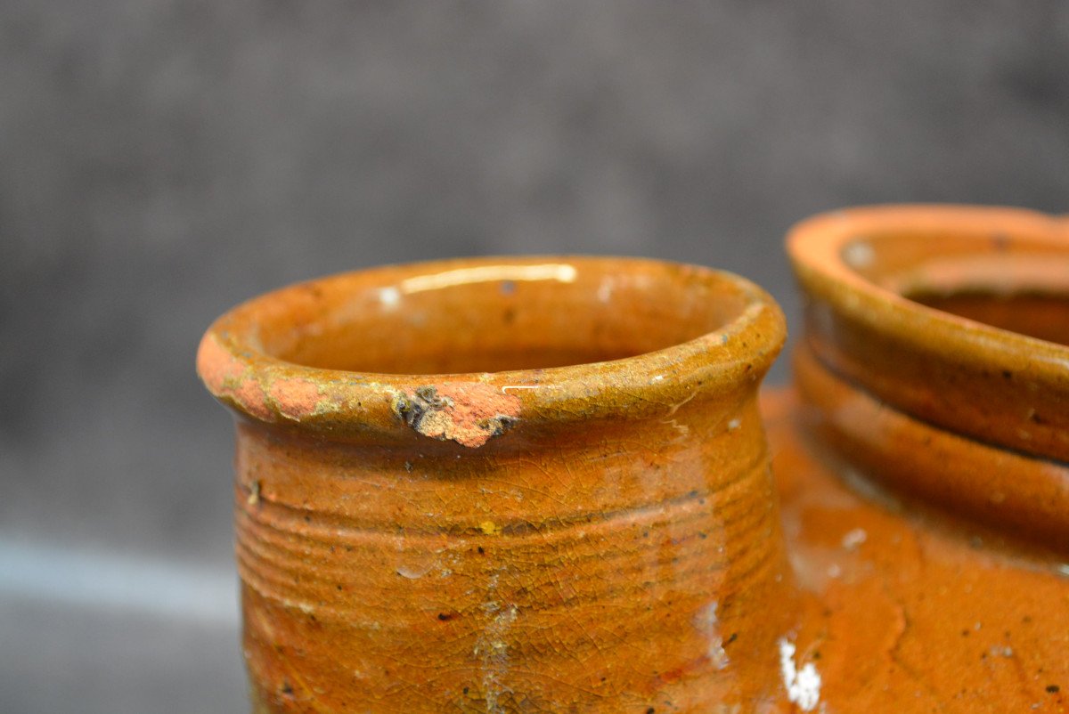 Glazed Enameled Terracotta Jar-photo-2
