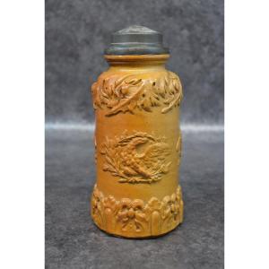 Imperial Eagle Decor Stoneware Bottle