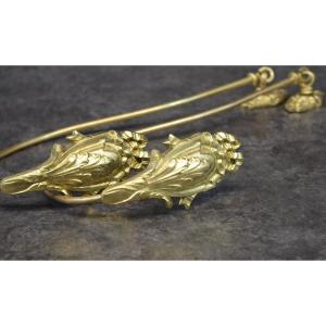 Pair Of Embrase In Gilt Bronze Louis XVI Style