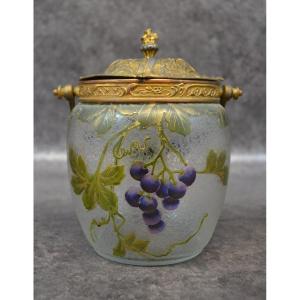 Enamelled Biscuit Bucket