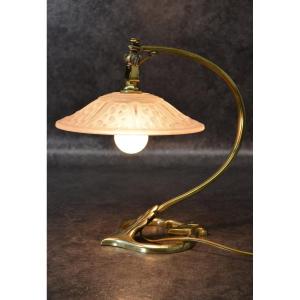 Lampe Art Nouveau Muller Et Auguste Delafontaine