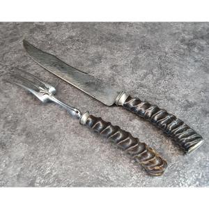 Leg Of Lamb Knife And Fork Set