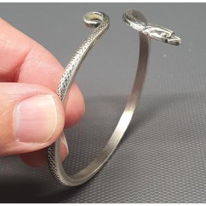 bracelet art déco serpent