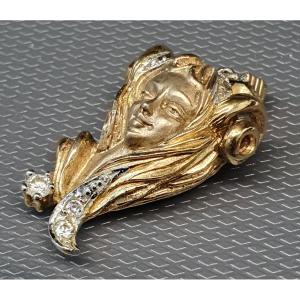 Aries Pendant, Vermeil, Solid Silver