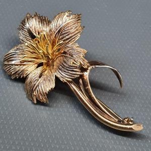 broche fleur MURAT