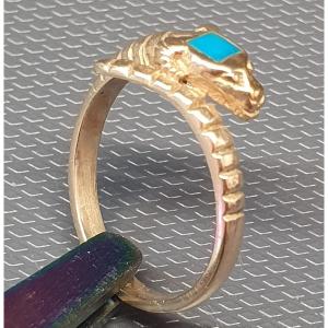 Bague tête de bélier