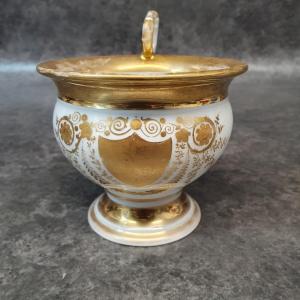 Paris Porcelain Chocolate Cup - Empire