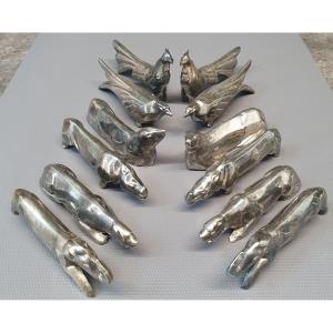 12 Art Deco Knife Holders