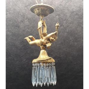 Bronze Angel Chandelier