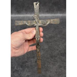 Christ On The Cross, Made Of Wrought Iron