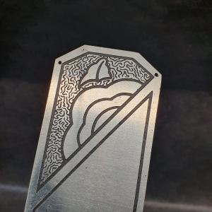 8 plaques de propreté art déco