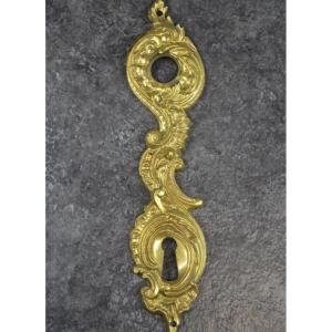 Plaque De Propreté En Bronze Signée H Dandois