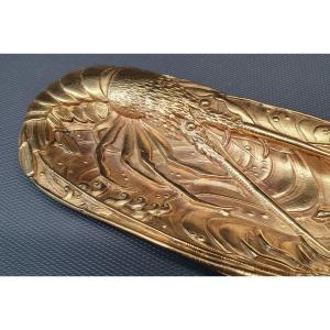 Japanese-style Bronze Pen Holder