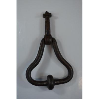 18th Century Wrought Iron Door Knocker