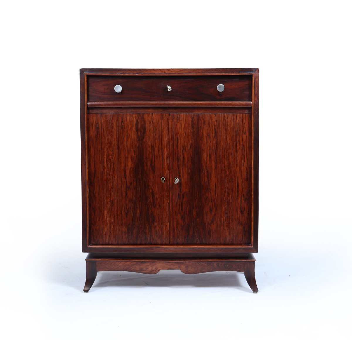 Art Deco Rosewood Bar Cabinet-photo-4
