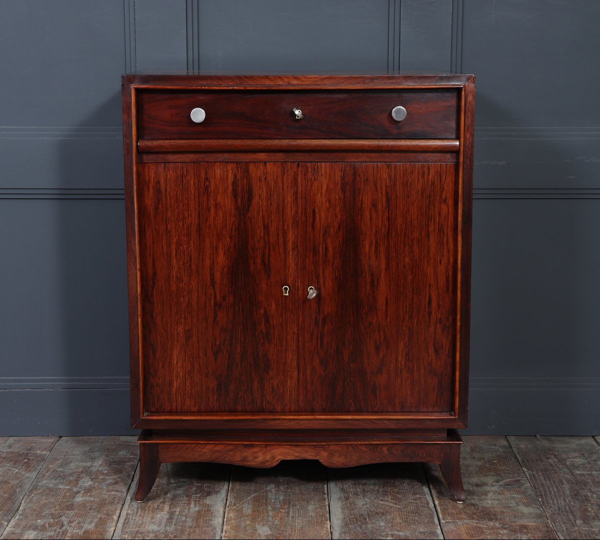 Art Deco Rosewood Bar Cabinet-photo-1