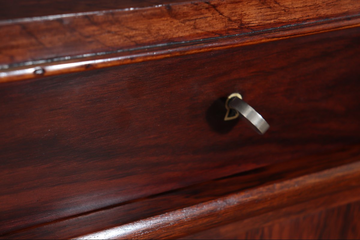 Art Deco Rosewood Bar Cabinet-photo-4