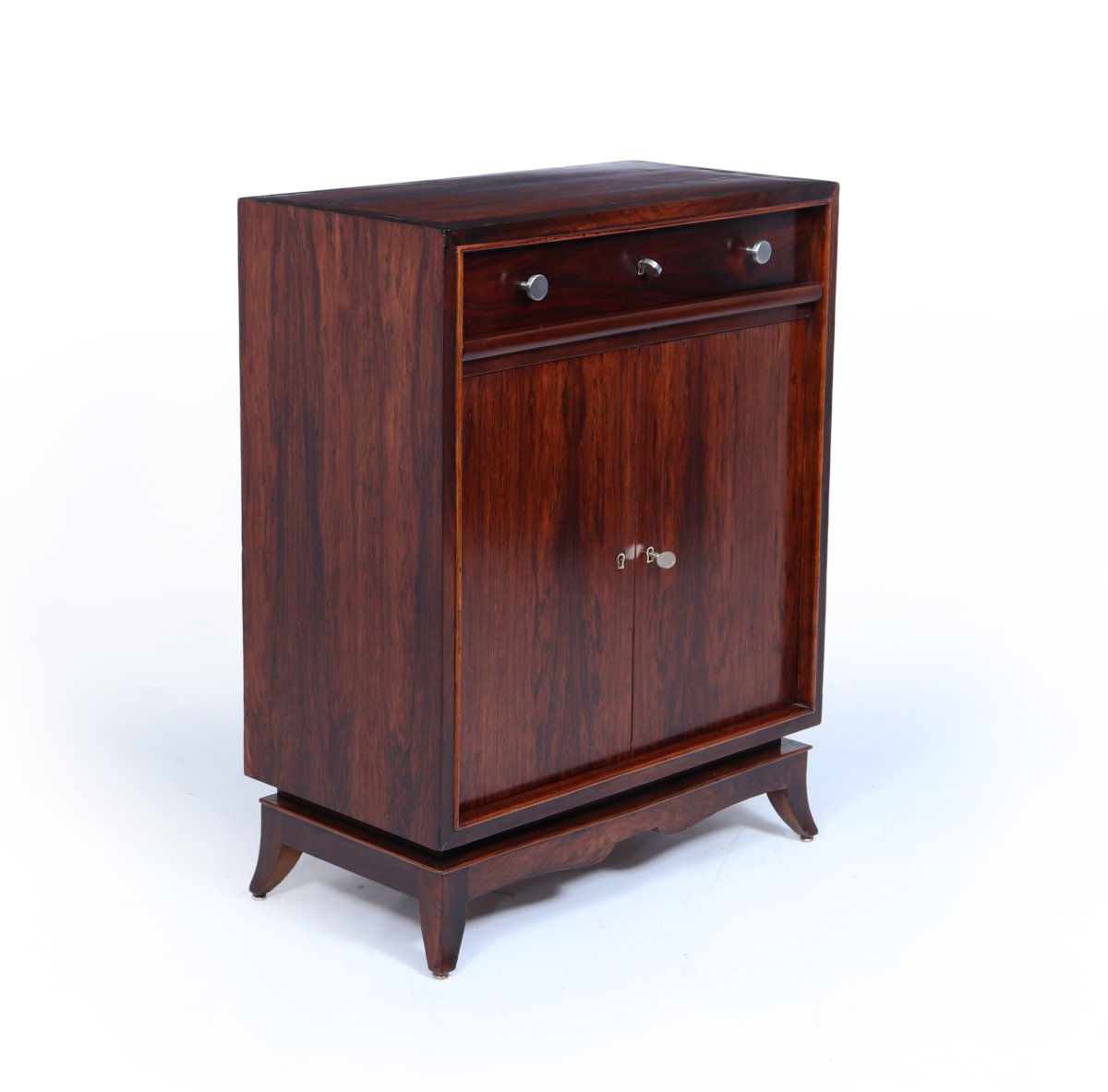 Art Deco Rosewood Bar Cabinet