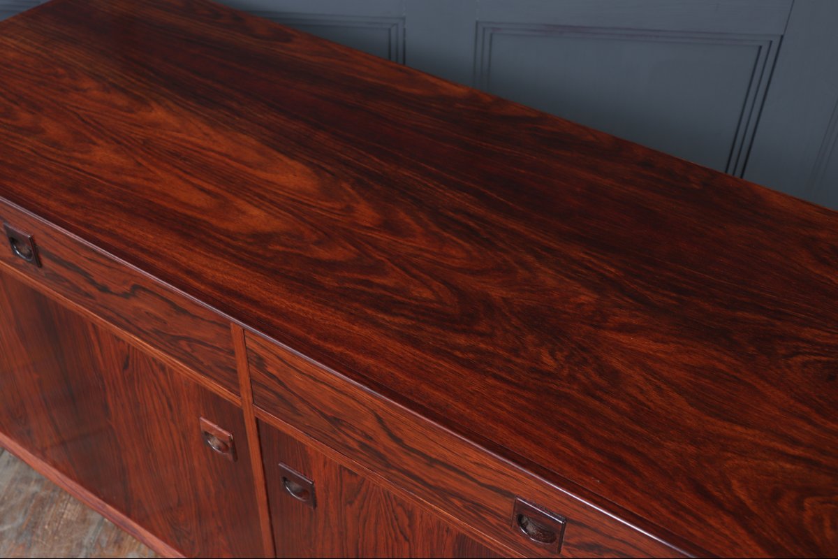 Danish Rosewood Sideboard By Brouer Møbelfabrik-photo-6