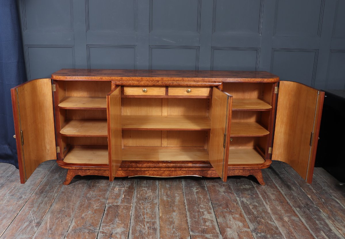 French Art Deco Amboyna Sideboard, Circa 1925-photo-7