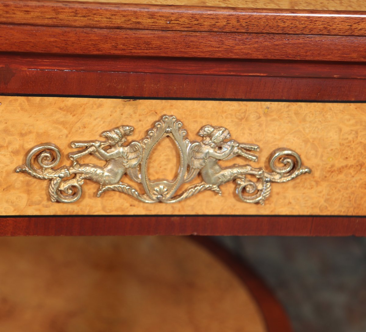 Louis XVI-style Octagonal Side Table, Circa 1890-photo-2