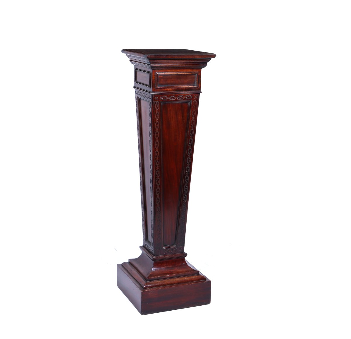 Georgian-style Mahogany Base | Early 20th Century-photo-3