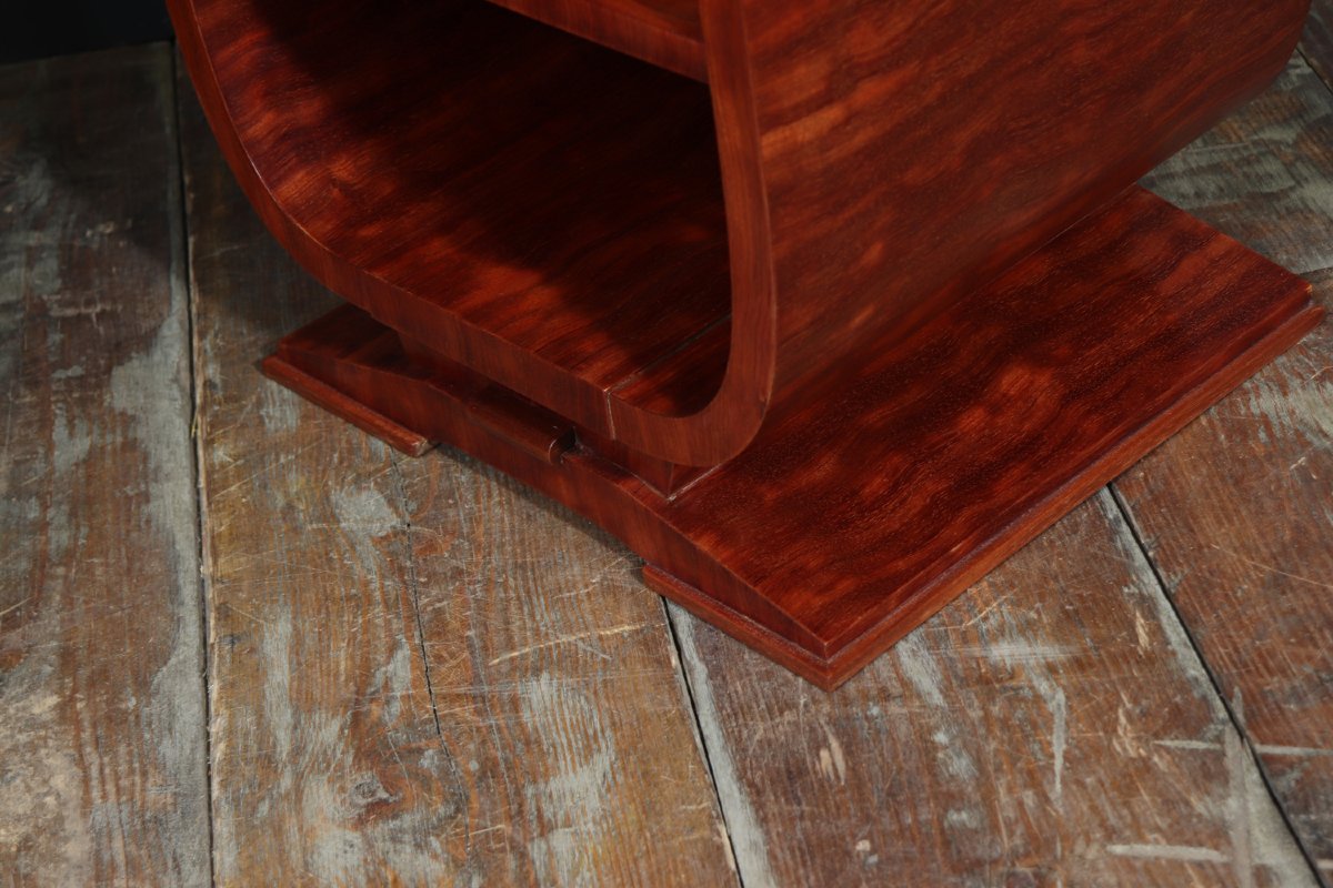 Pair Of French Art Deco Bedside Tables-photo-2
