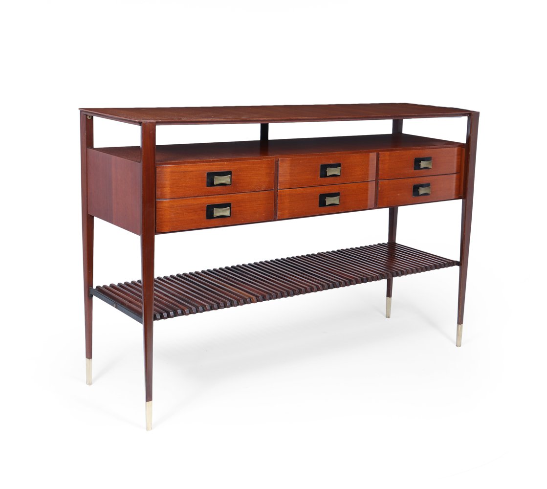 Table console vintage par Vittorio Dassi, Italie, 1950-photo-3