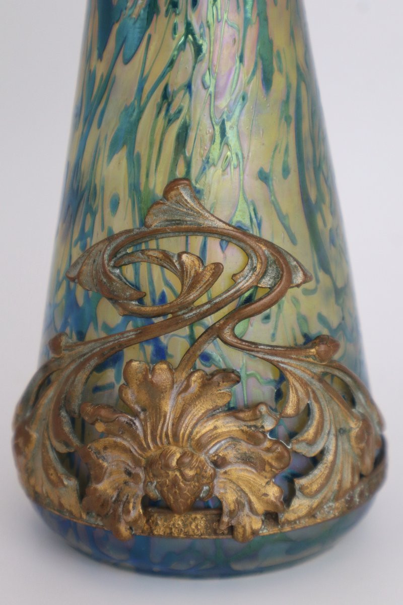 Art Nouveau Vase, Loetz, Austria -photo-4