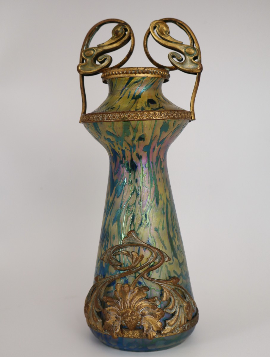 Art Nouveau Vase, Loetz, Austria 