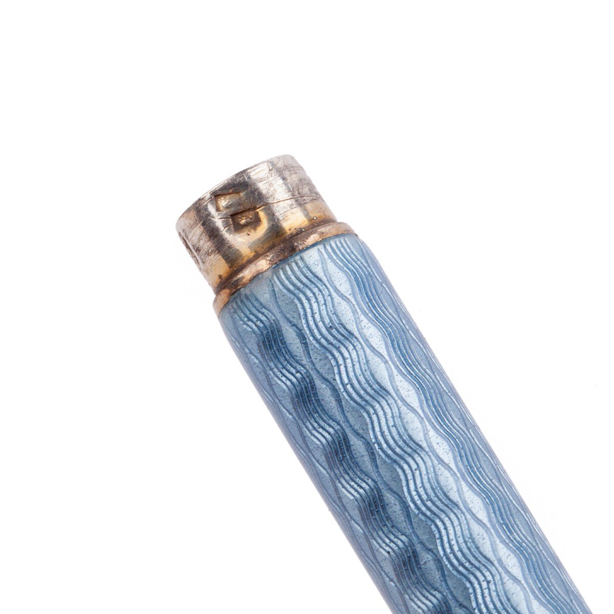 A ?russian? Silver-gilt And Guilloche Enamel Pen Holder-photo-4