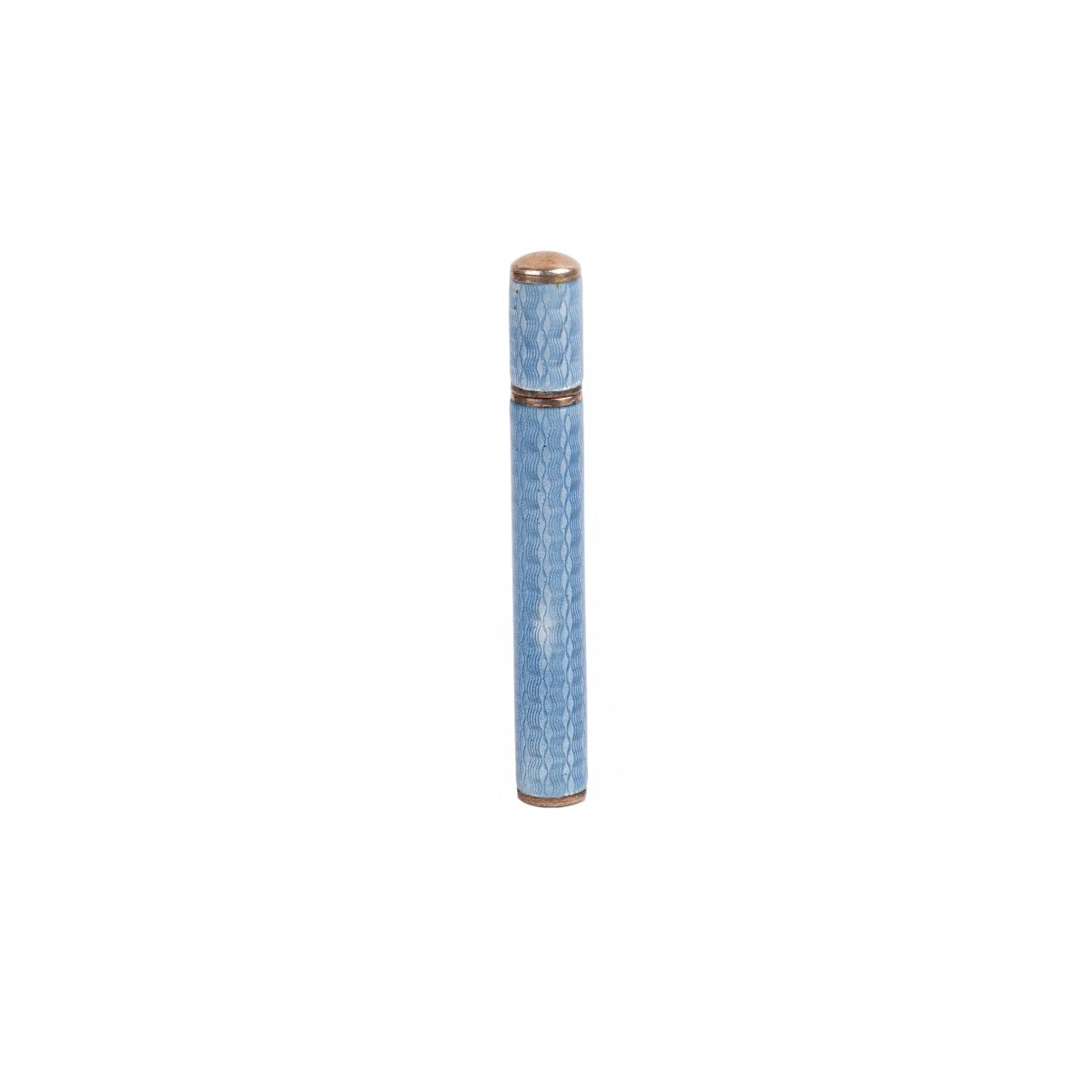 A ?russian? Silver-gilt And Guilloche Enamel Pen Holder
