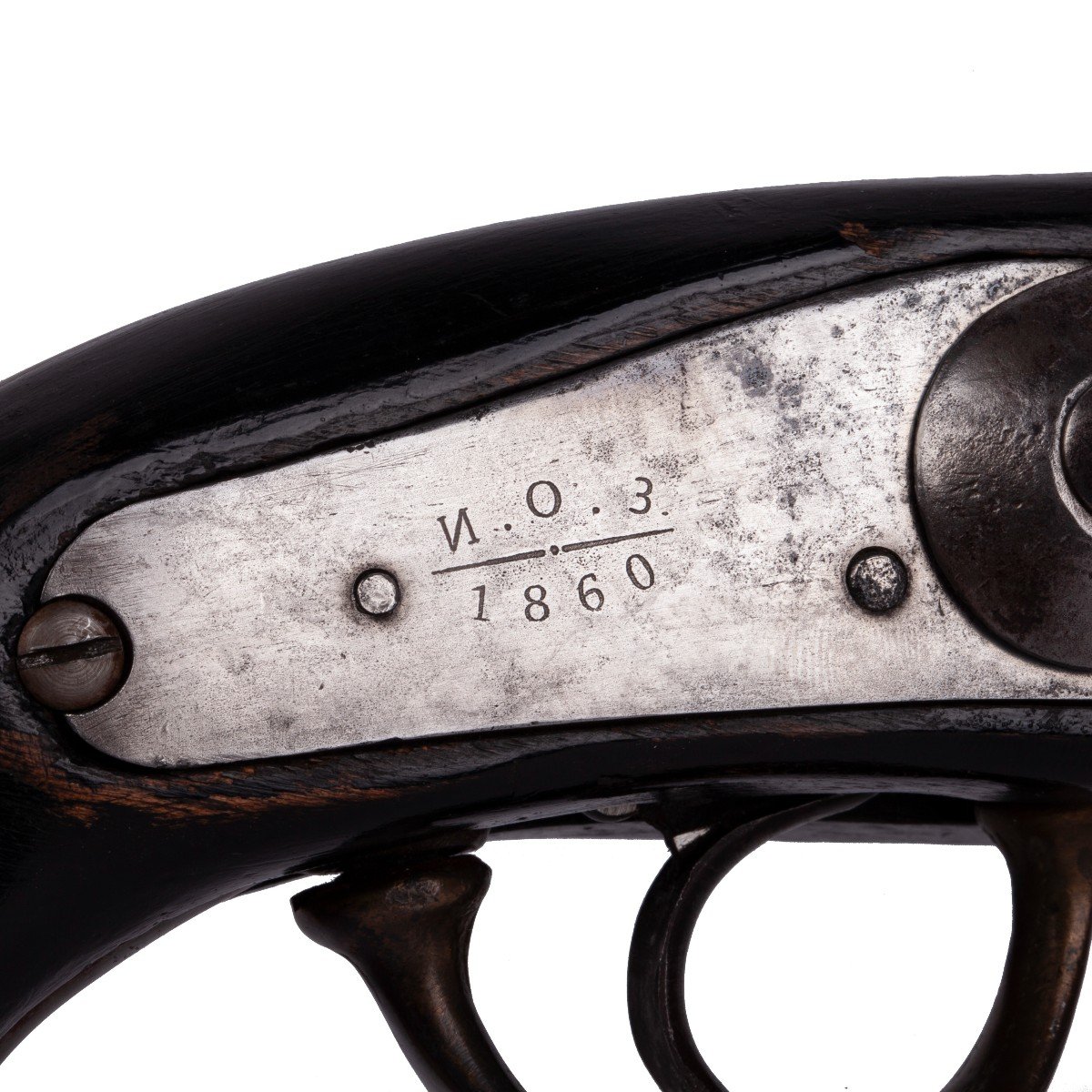 Pistolet à Percussion Russe De l'Usine d'Armes d'Ijevsk, 1860.-photo-1