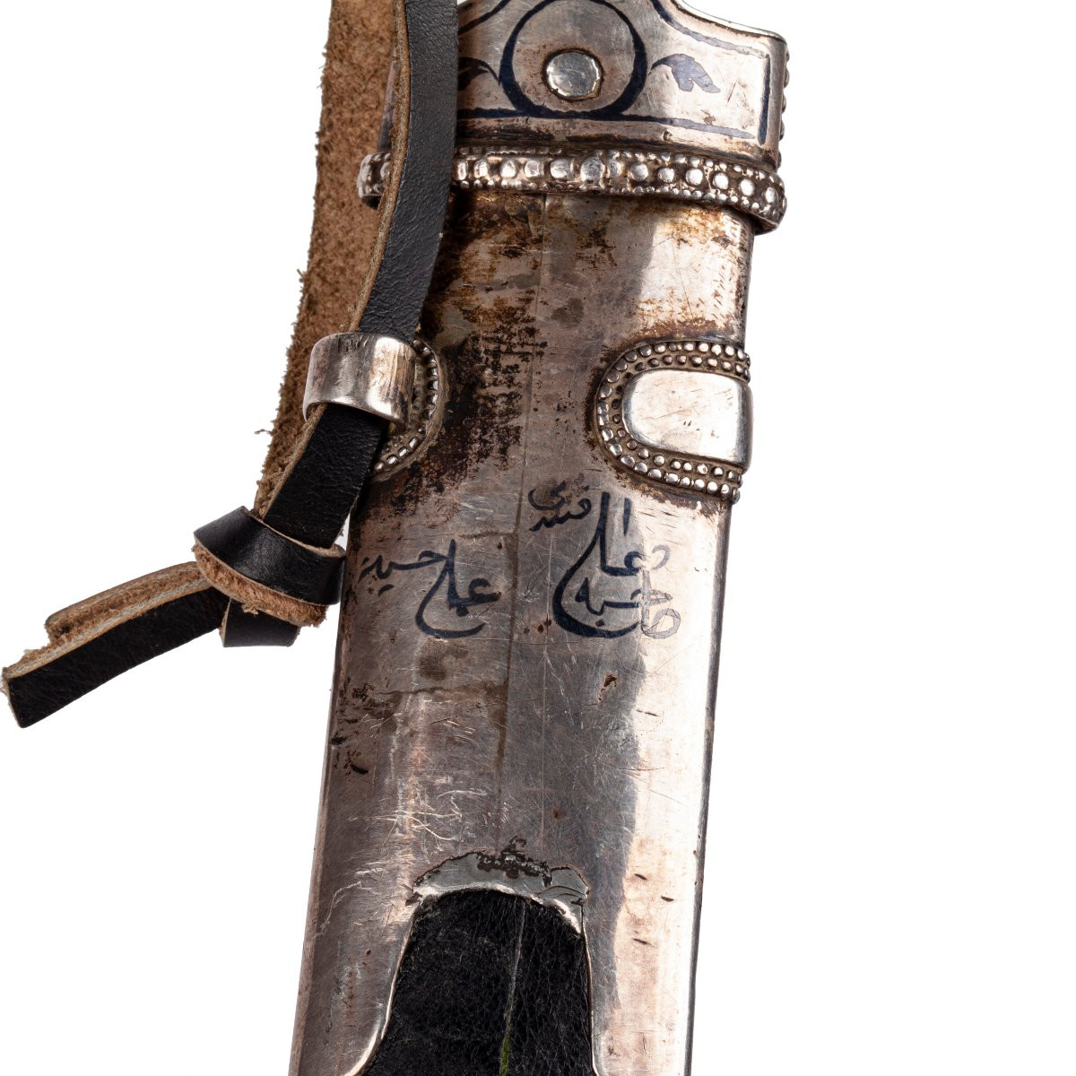 Antique Caucasian Dagger From Vladikavkaz, Early 20th Century - Workshop Of Osman Omarov-photo-3