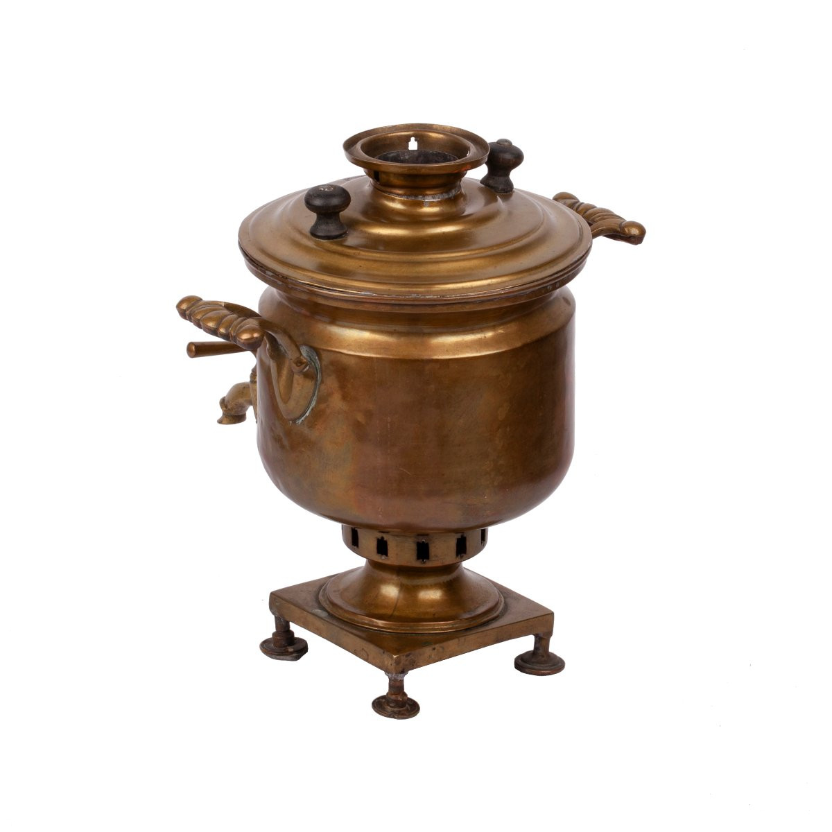 Miniature Travel Samovar By Vasily Karshinikov — Tula-photo-2