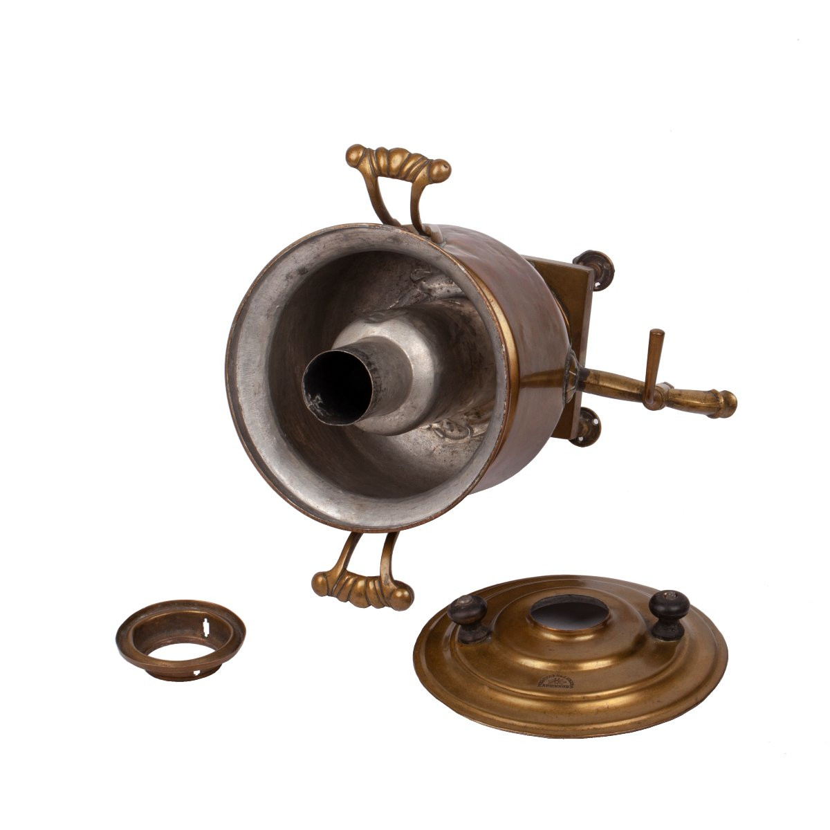 Miniature Travel Samovar By Vasily Karshinikov — Tula-photo-1