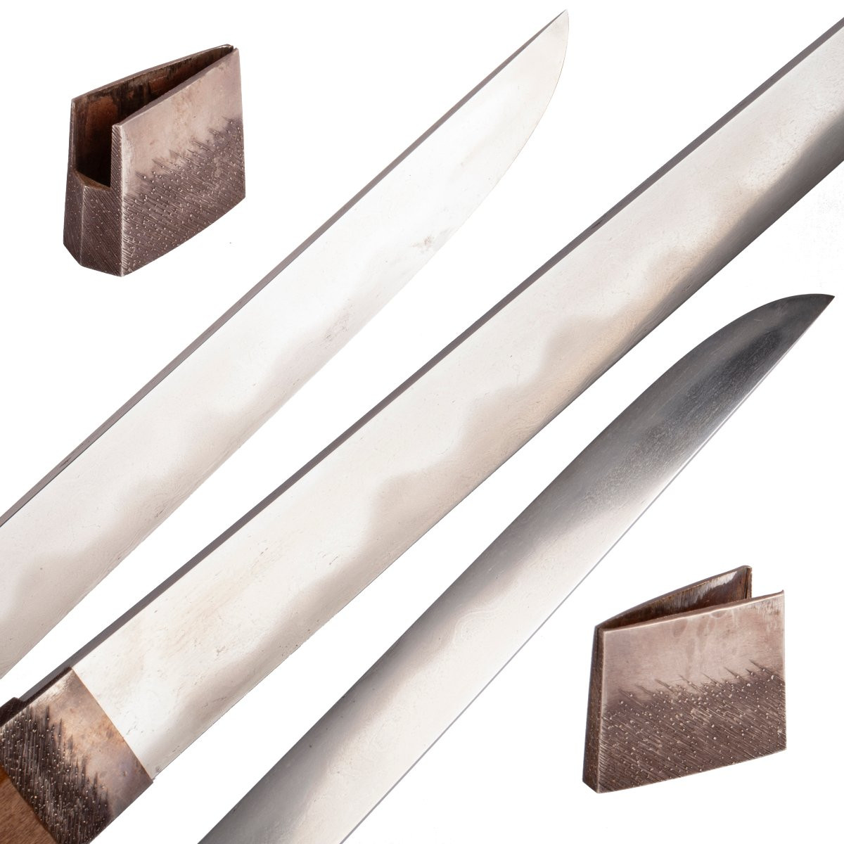 Tantō “Ise-ebi” — Motif de homard. Réalisé par Sukemune-photo-3