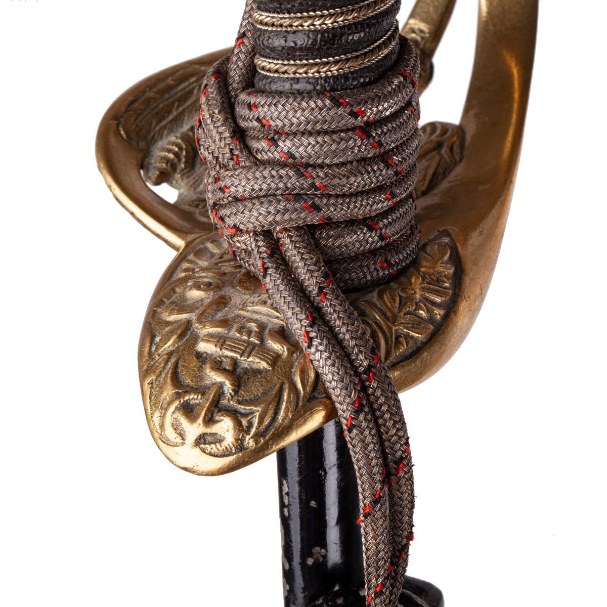 Ultra-Rare Imperial Army/Navy Presentation Sword, Model 1889 (I.O.D. 89)-photo-3