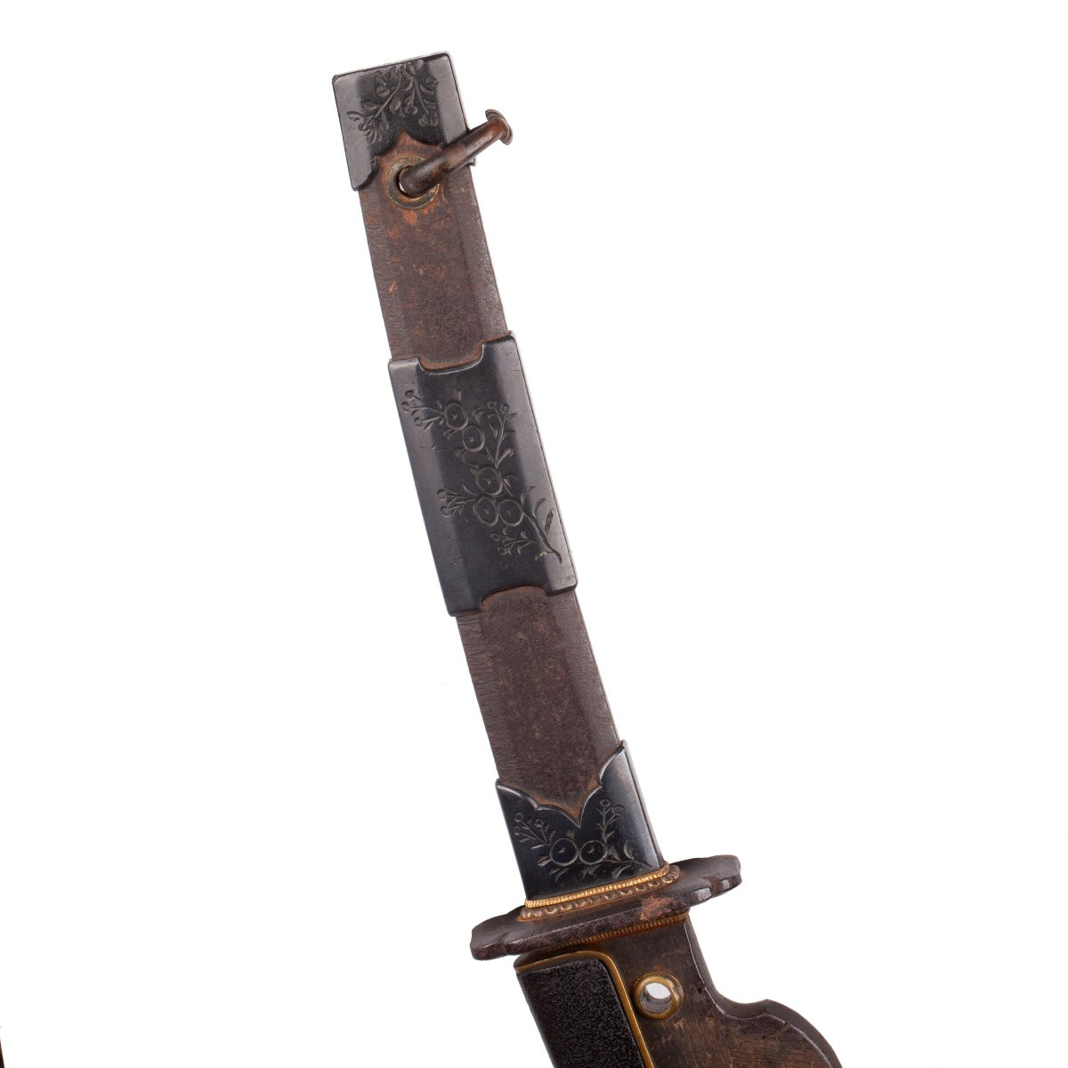 Hachiwari japonais du XIXe siècle (« fendeur de crâne » / « fendeur de casque »)-photo-3