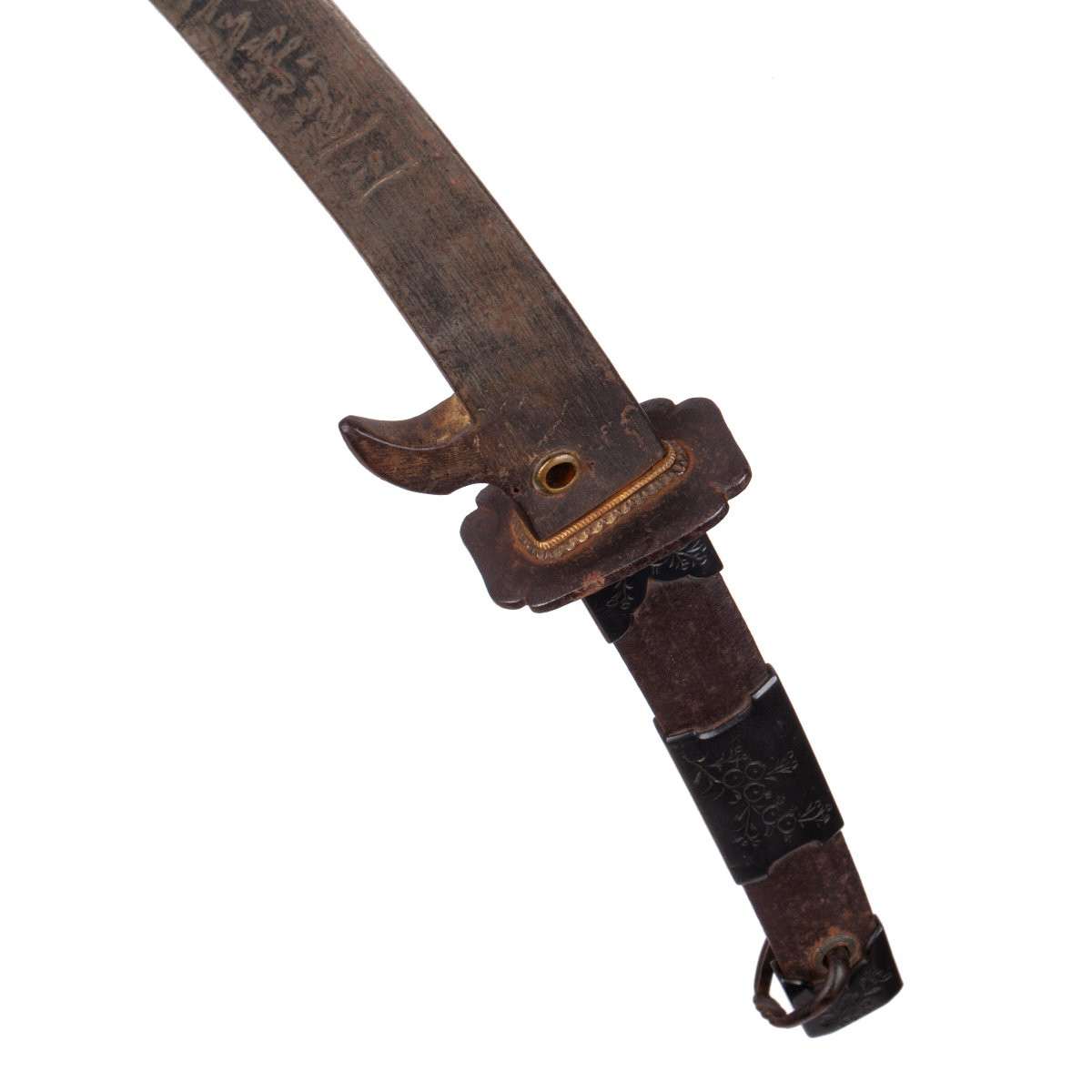 Hachiwari japonais du XIXe siècle (« fendeur de crâne » / « fendeur de casque »)-photo-5