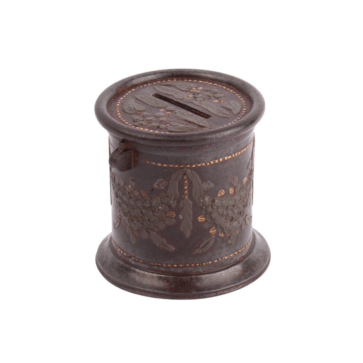 Russian Tula Steel Money Box, 1850s-photo-2