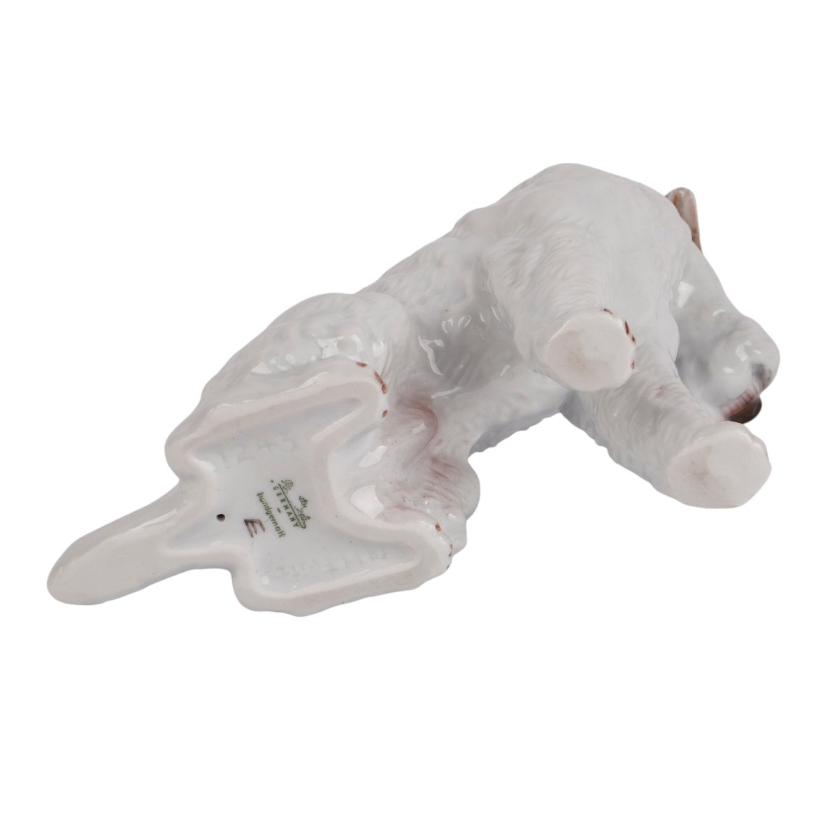 Sujet en porcelaine Rosenthal représentant un fox-terrier, Allemagne-photo-3