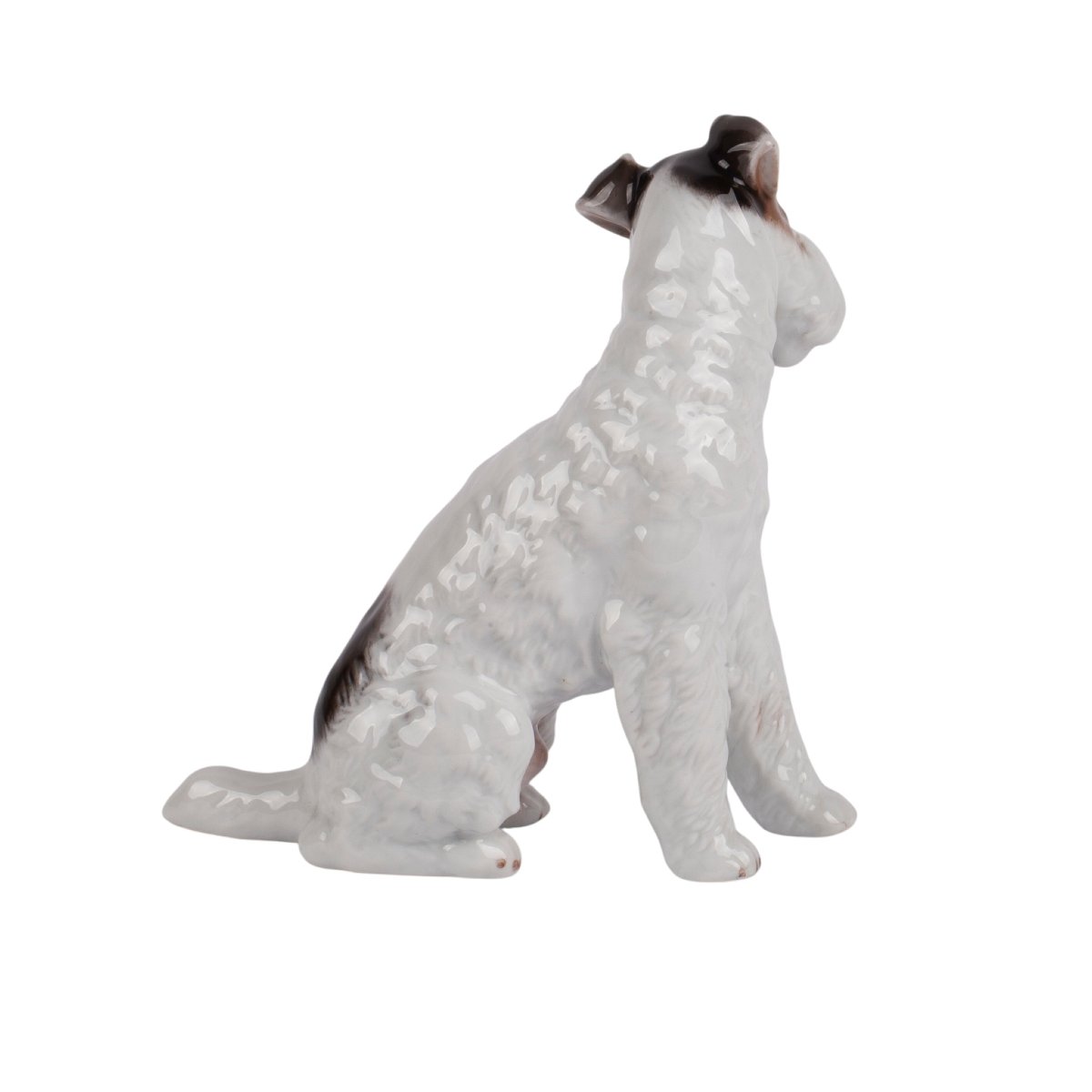 Sujet en porcelaine Rosenthal représentant un fox-terrier, Allemagne-photo-4