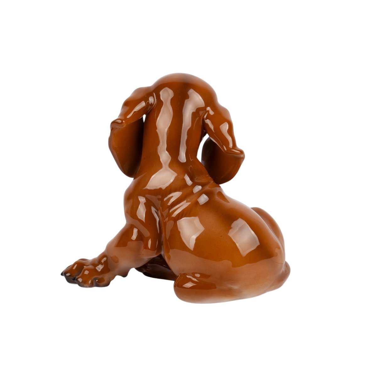 Rosenthal Porcelain Figure Of A Fox Terrier, Germany-photo-2