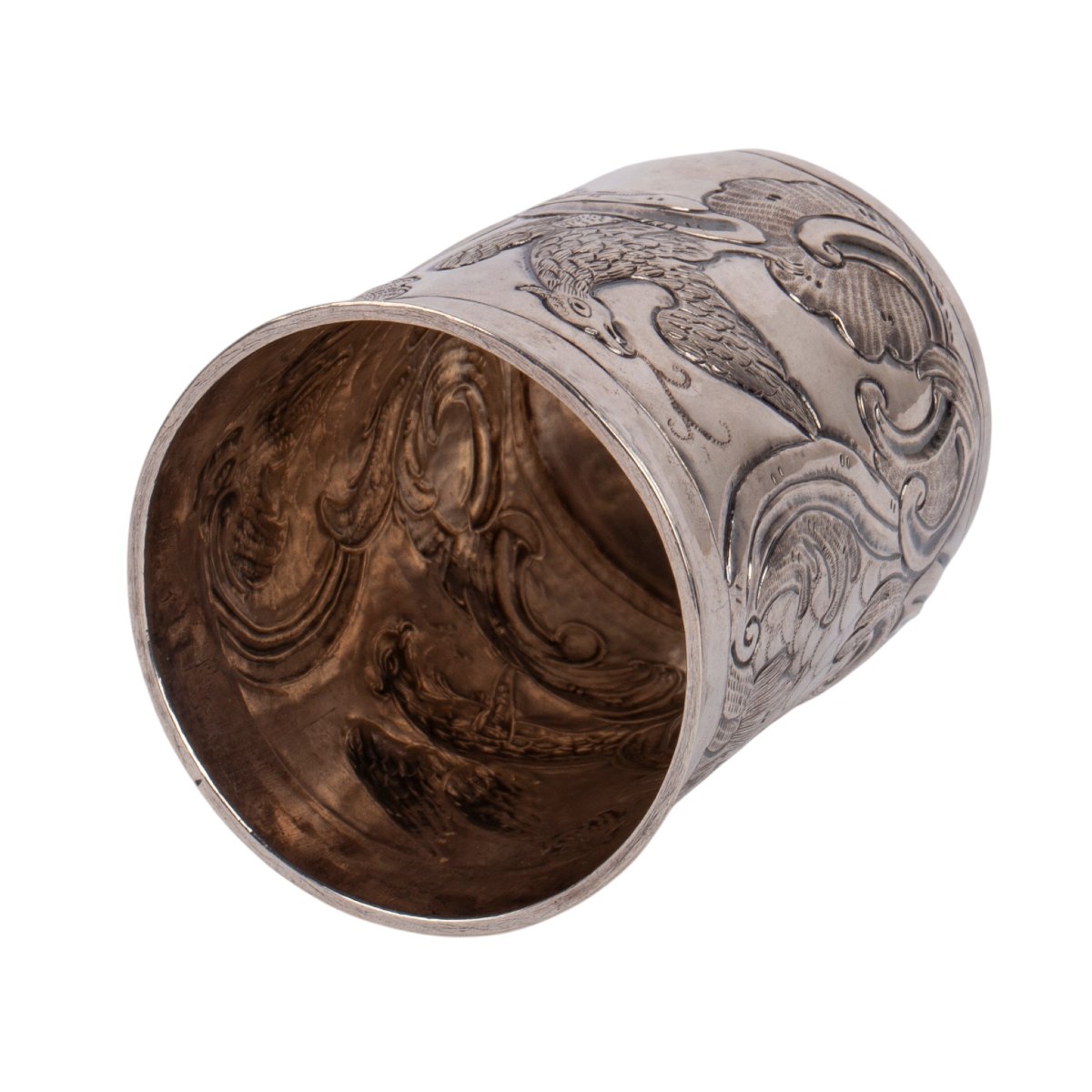 Stopka / charka russe en argent, Kostroma, 1769–1813, XVIIIe – début du XIXe siècle-photo-3