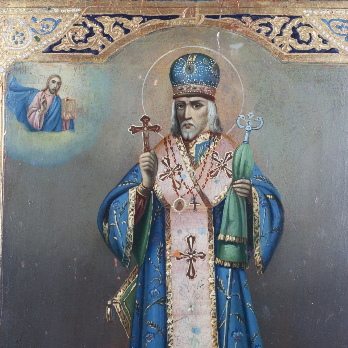 Icône russe de saint Joasaph de Belgorod, après 1911-photo-2