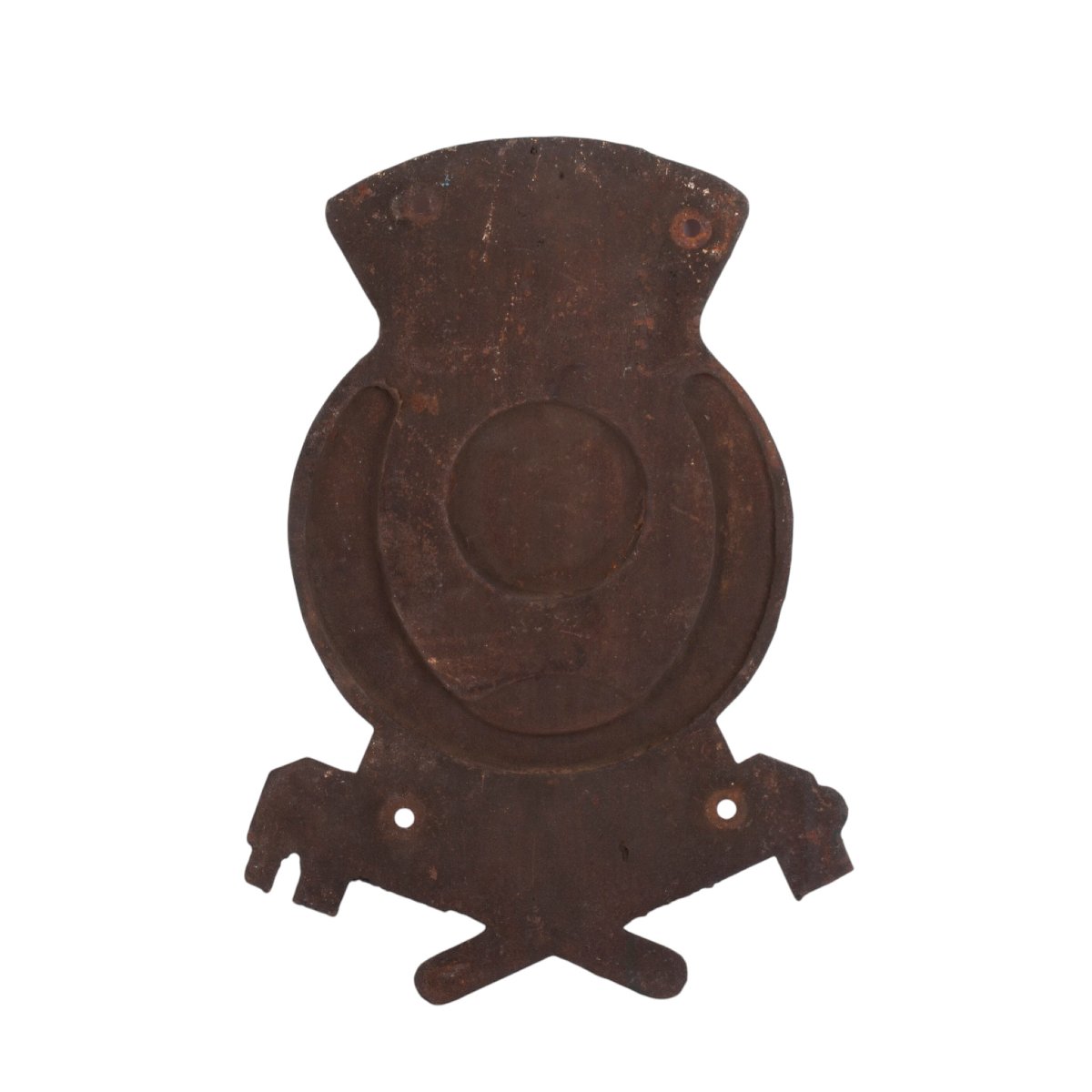 Soviet Railway Cast Metal Emblem Plaque-photo-3