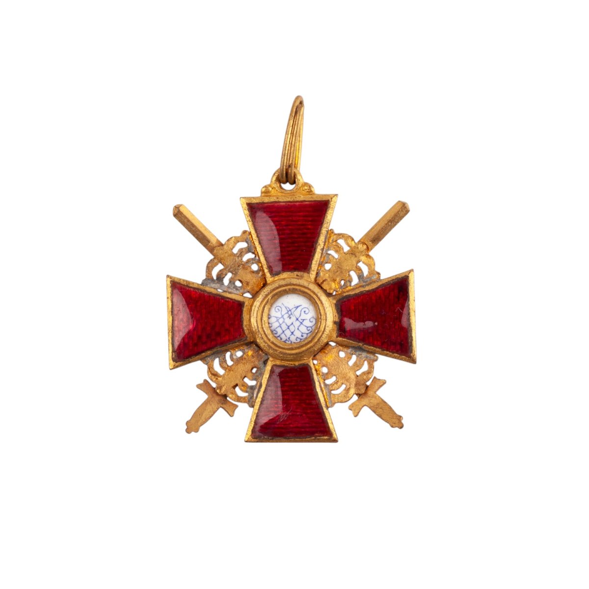 Imperial Russian Order Of Saint Anna, 3rd Class With Swords-photo-2