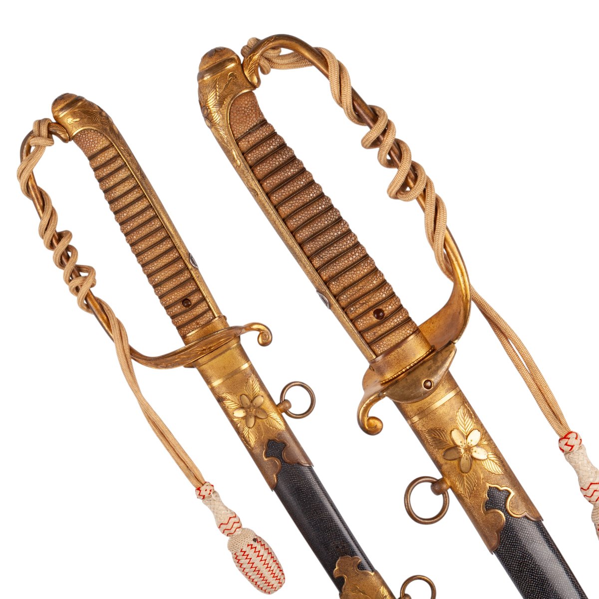 Sabre d’officier de marine japonais Kyu-Gunto, modèle 1914, période Taisho – début Showa-photo-2