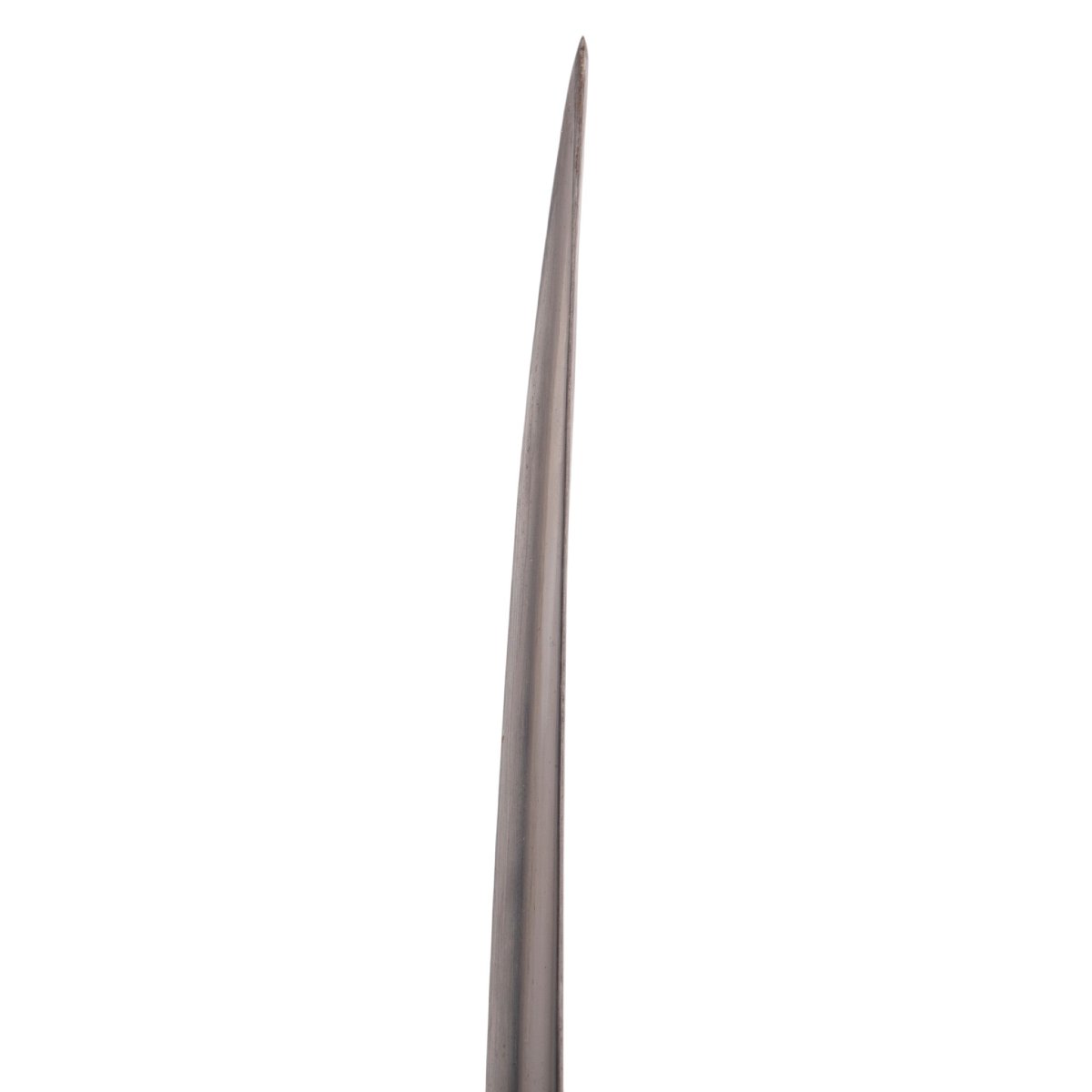 Dague orientale du XIXe siècle de type kindjal avec fourreau recouvert de cuir-photo-4
